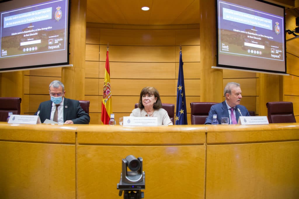 Next Educación presenta su Estudio España Despoblada en el Senado