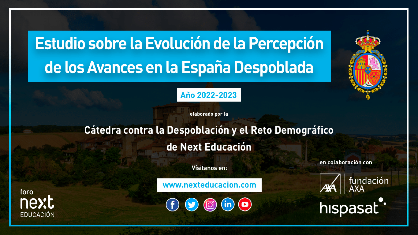 Presentación de la tercera edición del Estudio sobre la España Despoblada en el Senado de España de Next Educación.