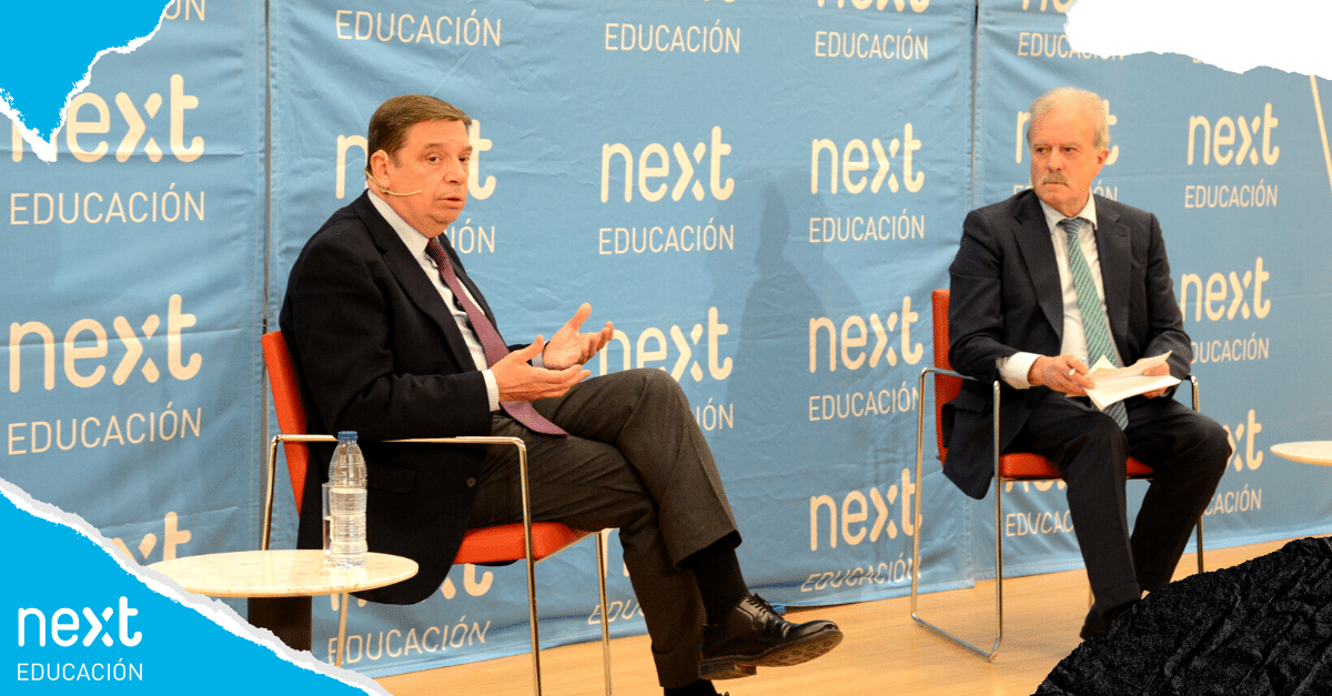 Foro Next Educación con el Ministro Luis Planas